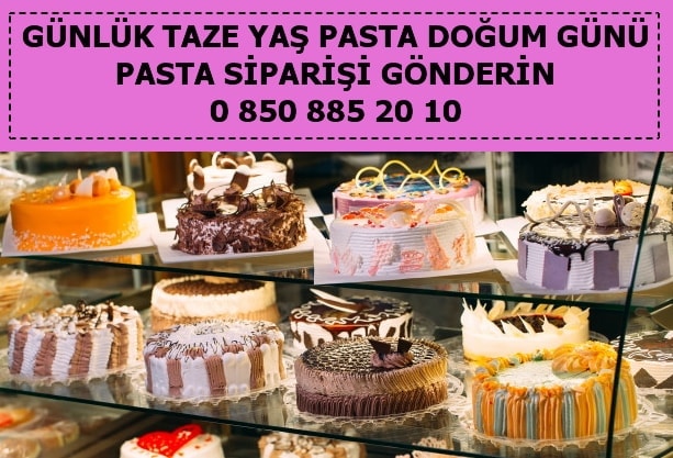 Konya Seluklu Hamidiye Mahallesi gnlk taze ya pasta siparii ucuz doum gn pastas yolla gnder